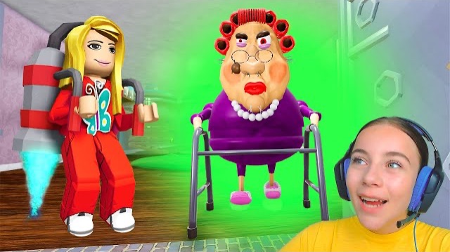 ИСПОЛЬЗУЮ ЧИТЫ со ЗЛОЙ БАБУШКОЙ в ROBLOX! смотреть онлайн