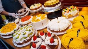 Черничные, с мускатным вкусом, манговые, с каштанами. Пусанский сладкий пирог. Япония