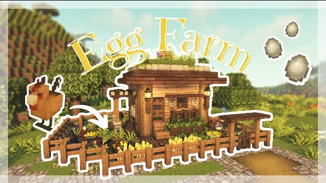[Minecraft] 🐓🥚Руководство по созданию яичной фермы / Cottagecore / Набор ресурсов смотреть онлайн