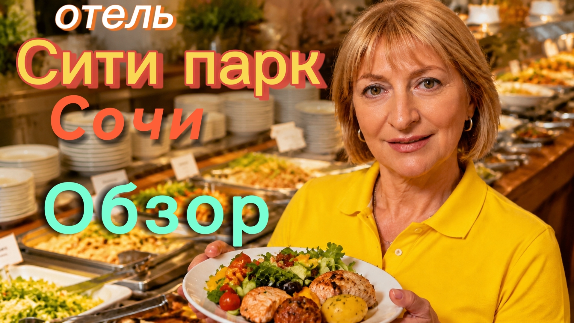 отель Сити парк все включено,Сочи .Обзор номера,отеля. Обед,ужин . смотреть онлайн