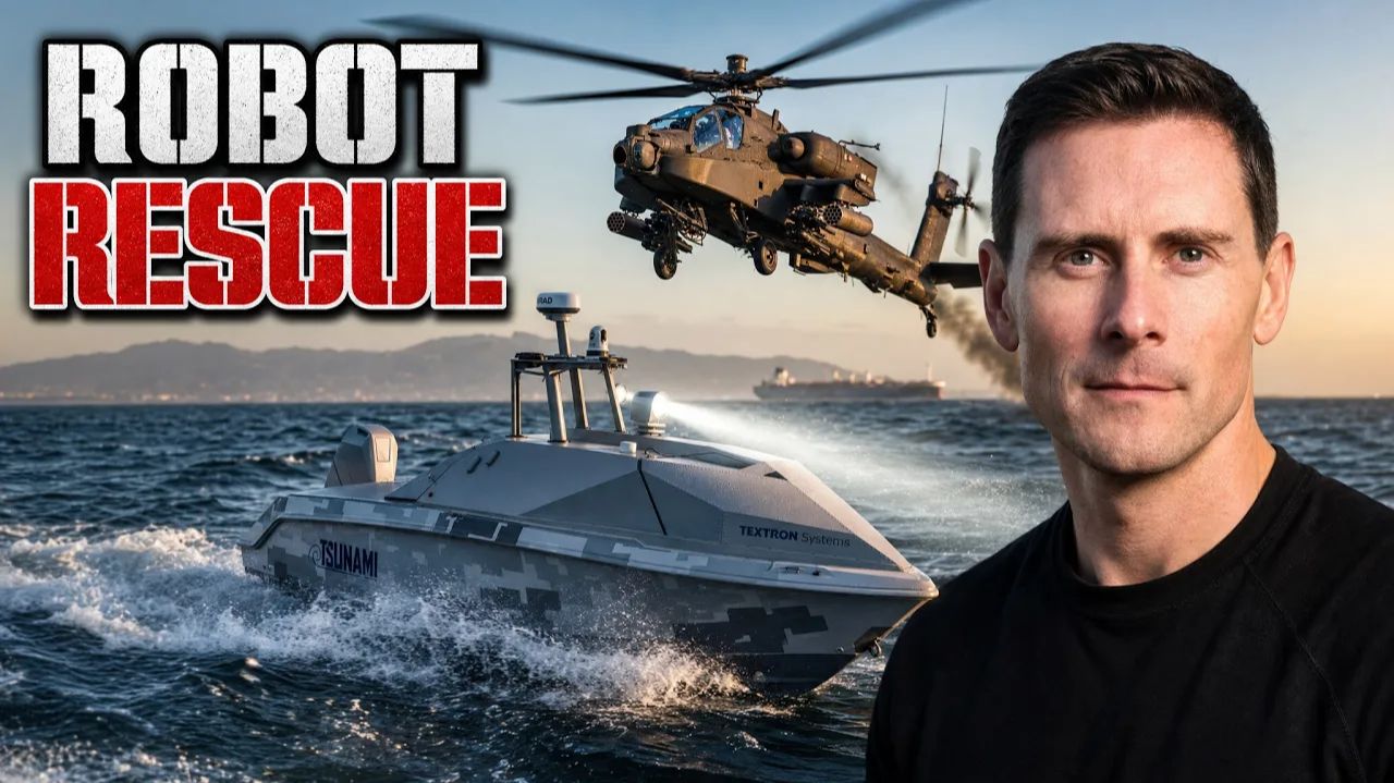U.S. Apache Went Down Near Iran And A Drone Boat Did The Impossible смотреть онлайн