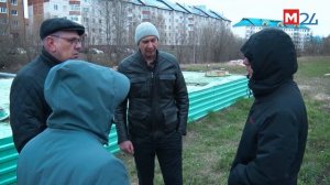 Маршрут построен_УЛ.Чехова_Городская площадь Мегион24
