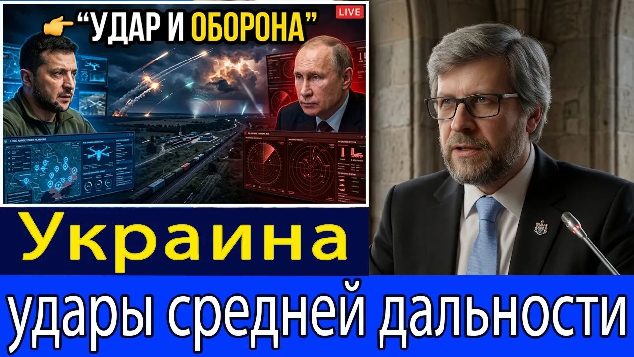 Украина нанесла удары средней дальности — атаки поражают российские линии снабжения и ПВО Фёдор Лу смотреть онлайн