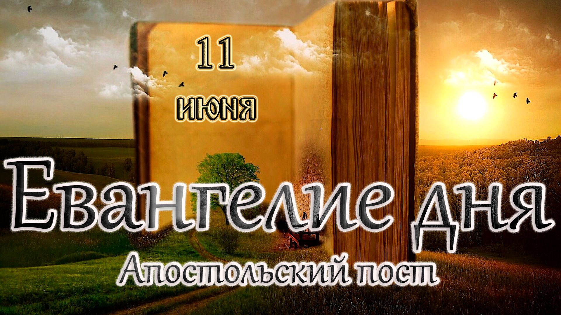Апостол, Евангелие и Святые дня. Блж. Иоа́нна, Христа ради юродивого, У́стюжского (1494). (11.06.26) смотреть онлайн