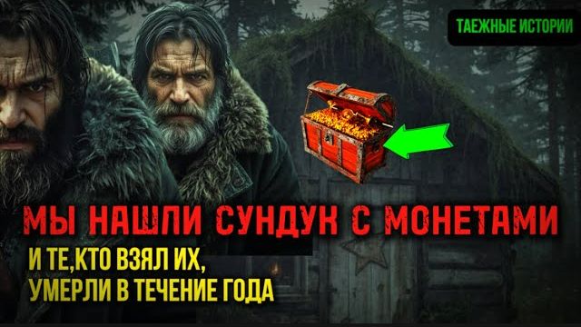 Проклятые КЛАДЫ.Они нашли СУНДУК с монетами….Те, кто взял их, умерли в течение года. Таежные истории