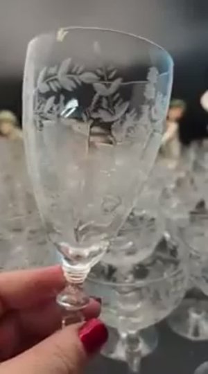 Лора Винтаж. Бокалы
