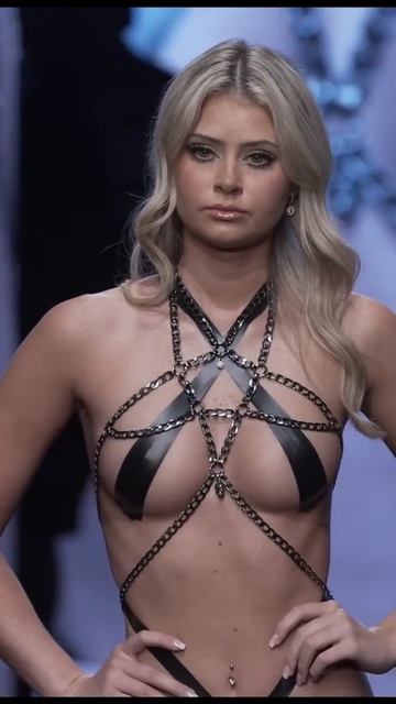 Black Tape Project LAFW March #shorts #short #bikini #hottyfit