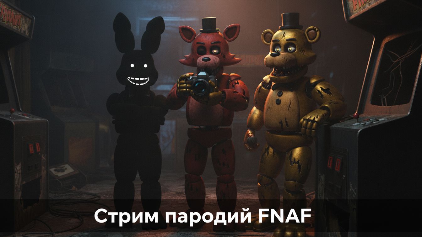 СТРИМ ПО ФНАФ ПАРОДИЯМ