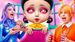 Соник Удочерил Куклу из Игры в Кальмара! Соник в Игре в Кальмара!