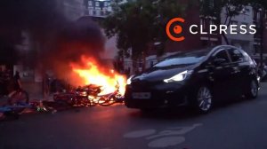 БЕСПОРЯДКИ  ВО ФРАНЦИИ ЗАДЕРЖАЛИ БОЛЕЕ 400 ФАНАТОВ ПРИ ПОСЛЕ ПОБЕДЫ ПСЖ