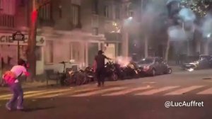 Париж после беспорядков
