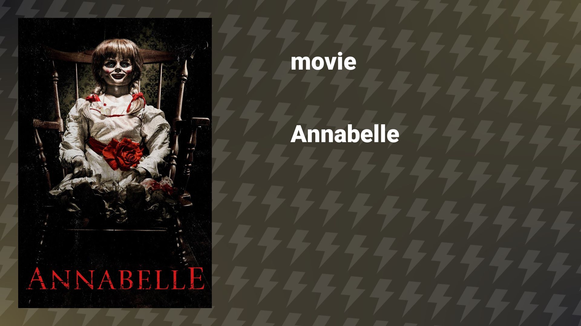 Annabelle (movie, 2014) смотреть онлайн