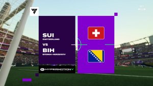 Швейцария - Босния и Герцеговина Чемпионат Мира 2026 игра FC26