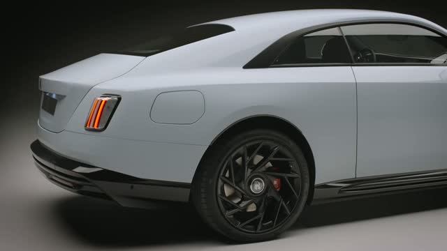 Рестайлинг нового Rolls-Royce BLACK BADGE SPECTER SERIES II 2026 года