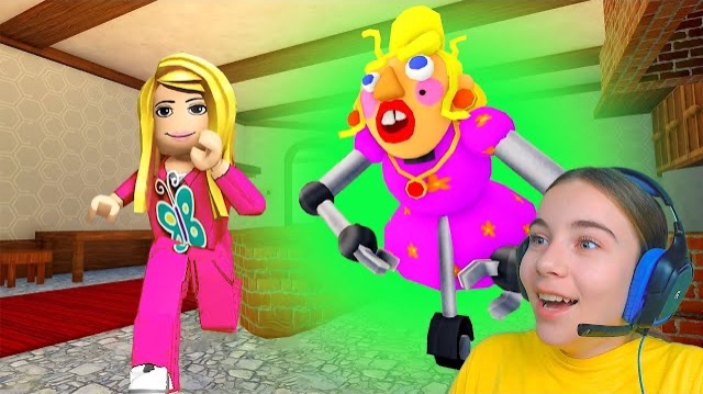 ПОБЕГ ОТ ЗЛОЙ МАЧЕХИ в ROBLOX! смотреть онлайн