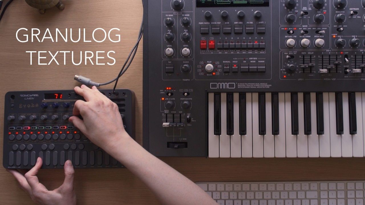 Sonicware Liven Evoke x UDO Audio DMNO: Granulog Textures