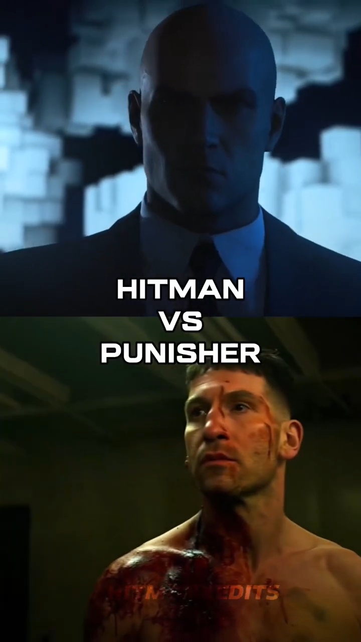 Hitman (Agent 47) Vs The Punisher (Frank Castle) | Battle смотреть онлайн