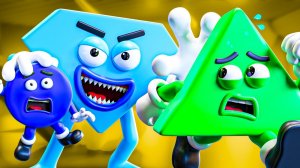 ПРЕДЫСТОРИЯ СПАСЕНИЯ ФИГУР! Save The Shapes анимация