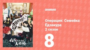 Операция: Семейка Ёдзакура 2 сезон 8 серия (аниме-сериал, 2026)