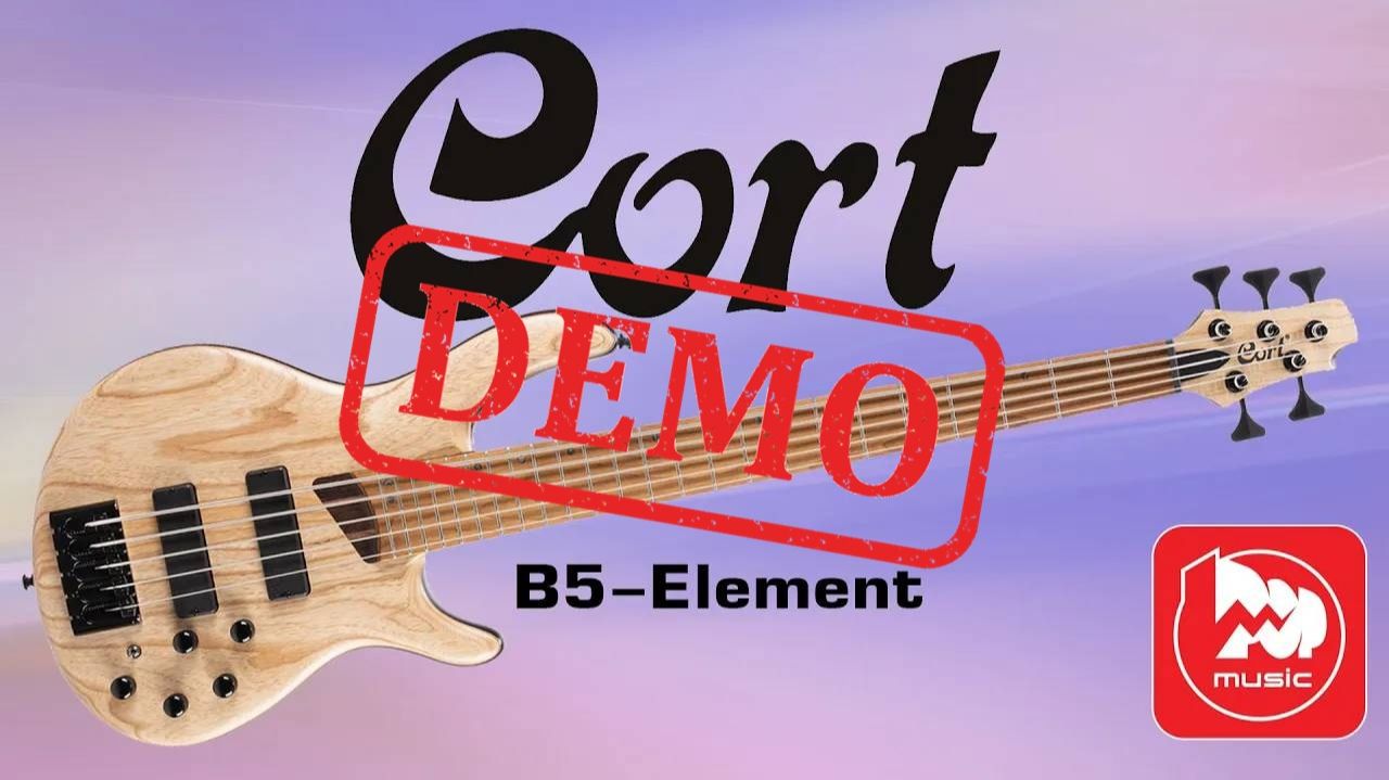 Как звучит бас Cort B5-Element