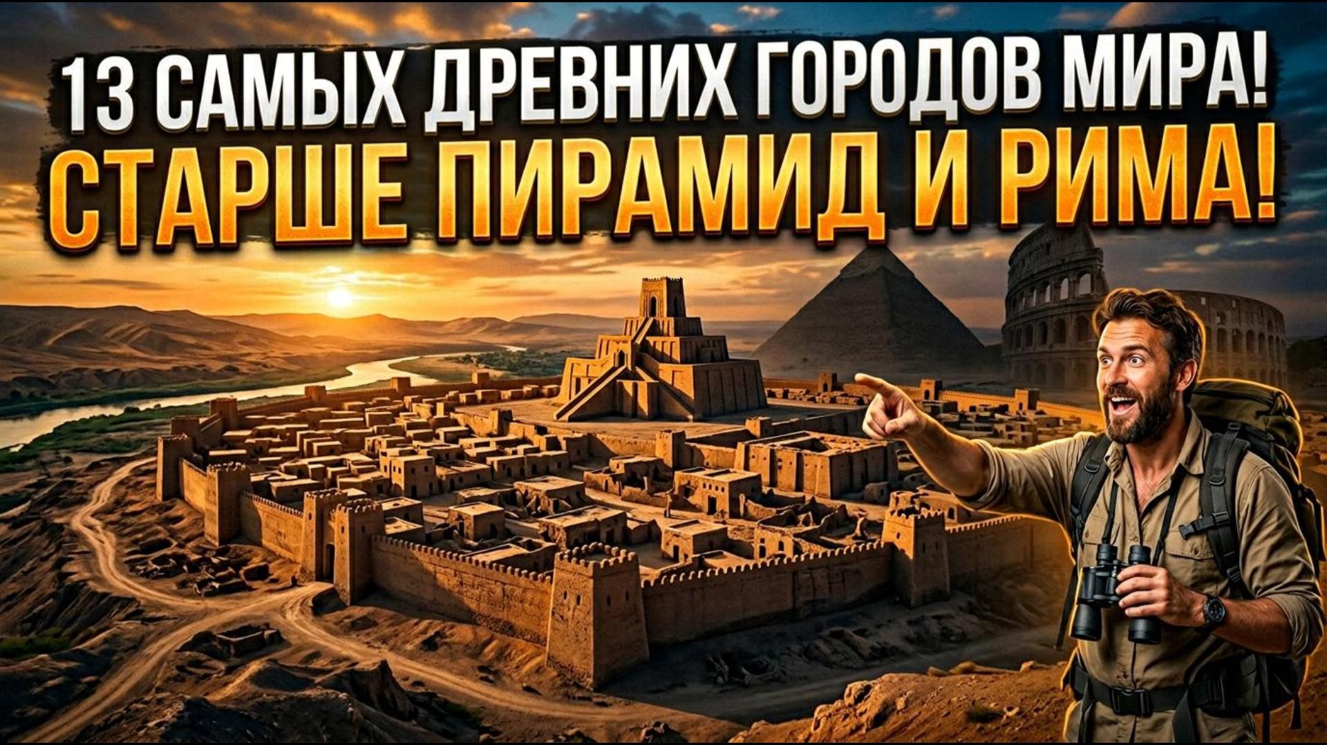 13 Самых Древних Городов Мира! смотреть онлайн