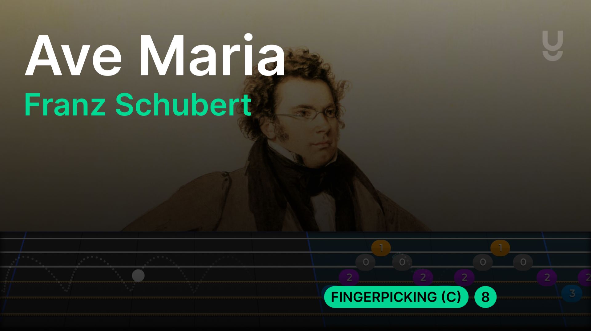 Franz Schubert – Ave Maria | Fingerpicking • Level 8 (Yousician) смотреть онлайн