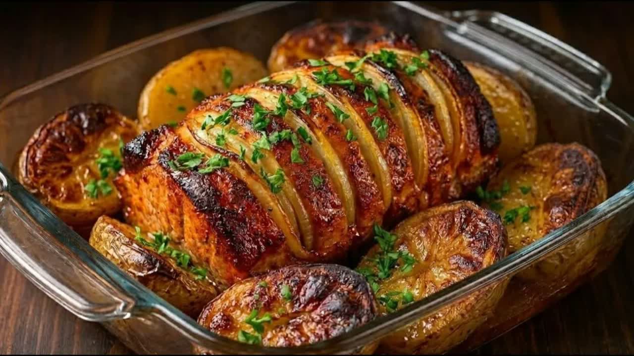 Идеальный ужин/ ГОТОВЛЮ МЯСО С ОВОЩАМИ ТОЛЬКО ТАК! Cочно, просто и без лишних хлопот! смотреть онлайн