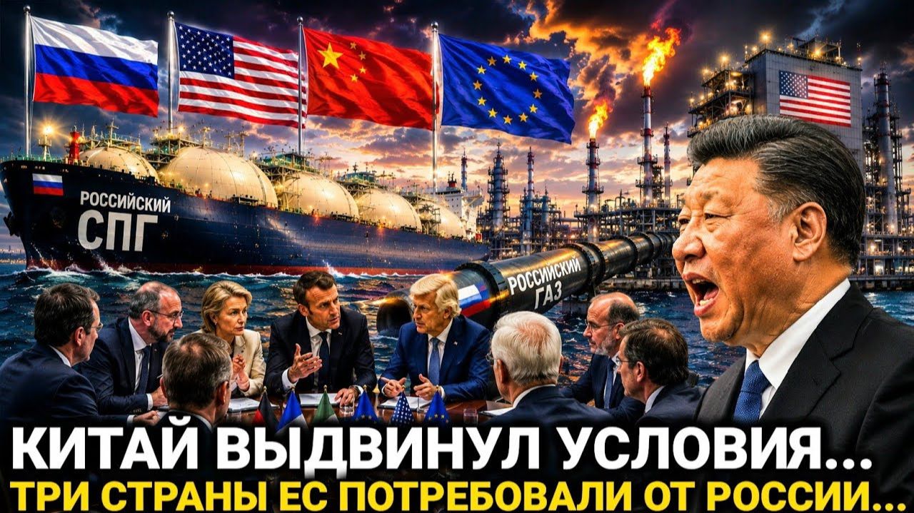Это произошло..Три страны ЕС и Китай сегодня...Россия сегодня последние новости