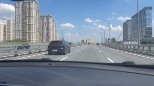Покатушки на участок. Заборы еще не до конца готовы.