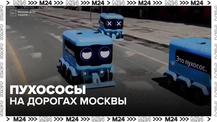 На дорогах Москвы появились настоящие пухососы - Москва 24 смотреть онлайн