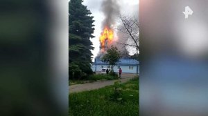 Пожар охватил 200-летний Свято-Никольский храм в Ессентуках