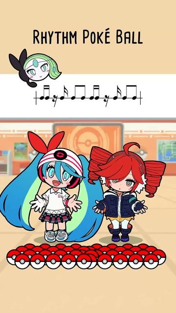 Rhythm Poké Ball PokéMiku Edition