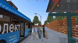 Новый электробус Лиаз 6274 в Proton Bus simulator.