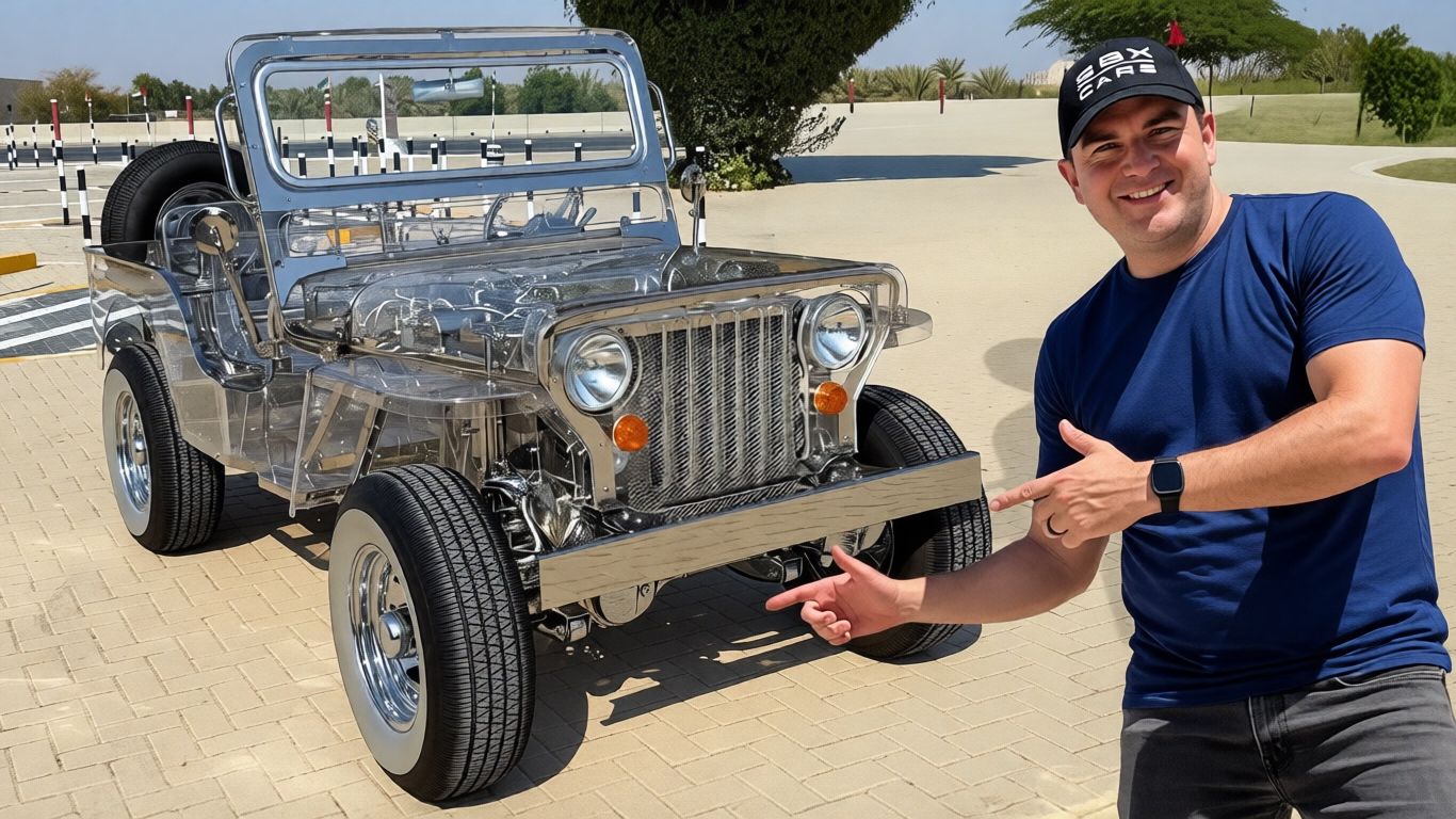 СУПЕРКАР БЛОНДИ | Прозрачный Jeep из музея внедорожников