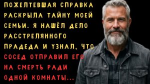 Я нашёл дело прадеда и узнал, что сосед отправил его на расстрел ради комнаты