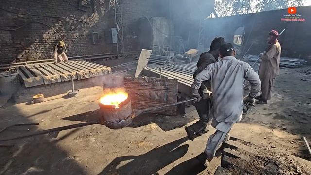 Переработка металлолома.