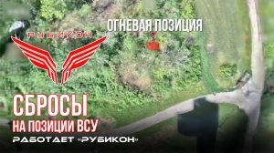 Донбасс. Сбросы на позиции и FPV-дроны ВСУ.