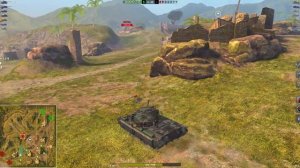 WoT Blitz Зашли в тыл и отстреляли всех! #46