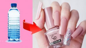СДЕЛАТЬ НАКЛАДНЫЕ НОГТИ ИЗ ПЛАСТИКОВОЙ БУТЫЛКИ# дешево и просто