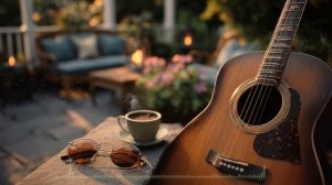 Spring Patio Jazz Guitar – 2 Hours of Nylon-String Groove for Work & Unwind