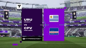 Уругвай - Кабо-Верде Чемпионат Мира 2026 игра FC26