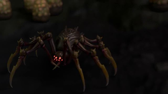 Test Animations 3d model spider смотреть онлайн