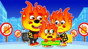 Маша и Леопольд. Огненные львы - Мультик для детей - Lion Family на русском
