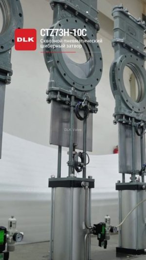 CTZ73H-10C Сквозной пневматический шиберный затвор-DLK