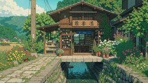 Японская Деревня Lo fi City🌃 Lofi Beats для сна, расслабления Lofi music Lofi Live Лофи Хип Хоп