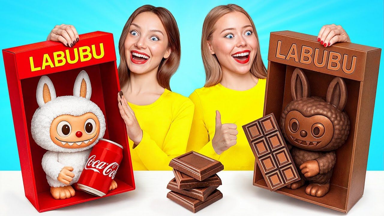 Челлендж. Шоколадная Еда vs Настоящая еда # Смешные Ситуации и Неудачи от Multi DO Challenge