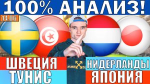 НИДЕРЛАНДЫ ЯПОНИЯ ПРОГНОЗ И ОБЗОР ШВЕЦИЯ ТУНИС ПРОГНОЗ И ОБЗОР НА ЧЕМПИОНАТ МИРА ПО ФУТБОЛУ ЧМ 2026