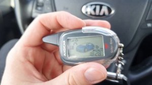 Установка времени и автозапуска на автосигнализации SCHER-KHAN MAGICAR 11 на KIA SORENTO XM FL 2014