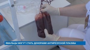 ЯМАЛЬЦЫ МОГУТ СТАТЬ ДОНОРАМИ АНТИРЕЗУСНОЙ ПЛАЗМЫ