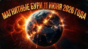Магнитные бури 11 Июня 2026 года: Повторение великих катастроф прошлого